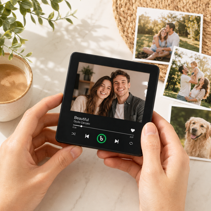 Replaceable DIY Music Photo Fridge Magnet — Magnetic Player