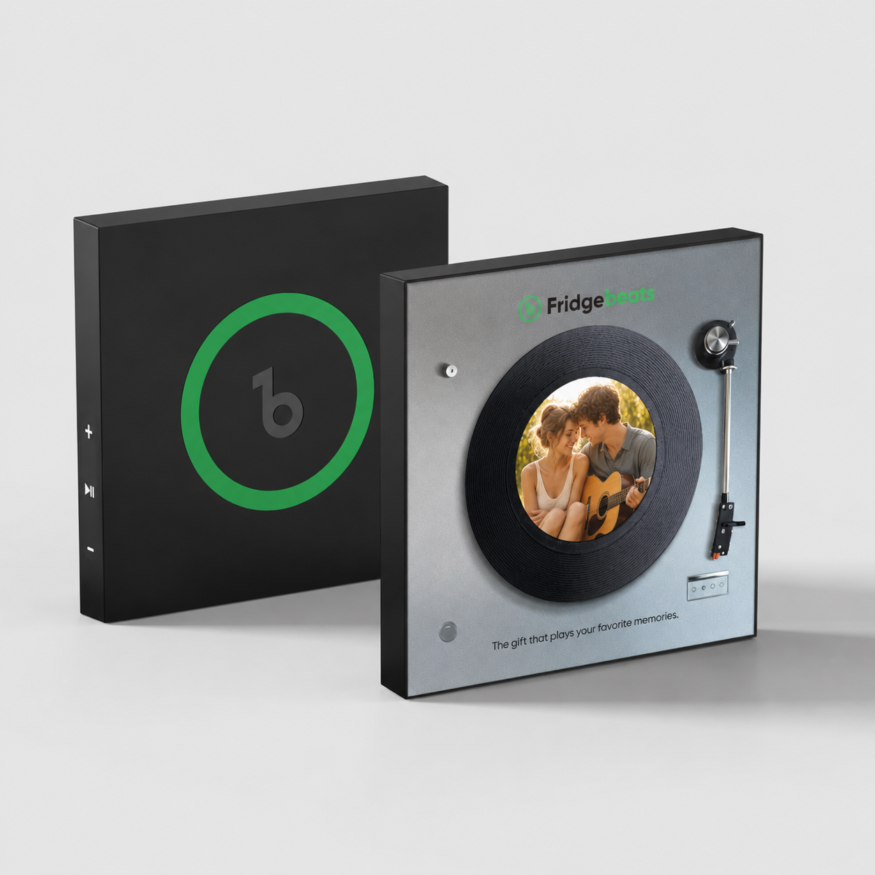Custom Song Fridge Magnet — Mini Record Player That Plays Your Song