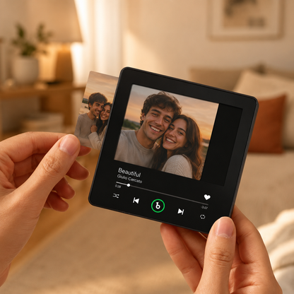 Replaceable DIY Music Photo Fridge Magnet — Magnetic Player