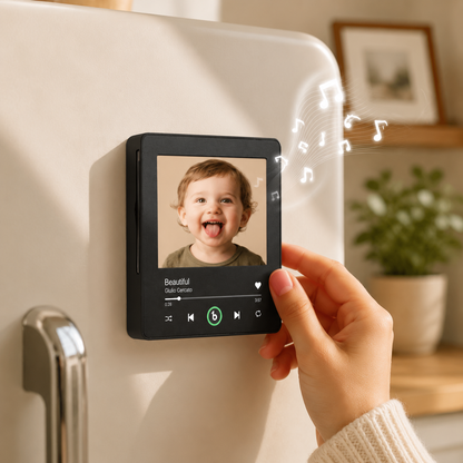 Replaceable DIY Music Photo Fridge Magnet — Magnetic Player